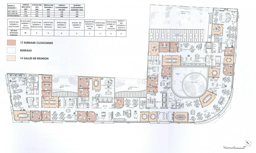Bureau Issy-les-Moulineaux 11593m² Location bureau Issy-les-Moulineaux Hauts-de-Seine OLBUR2100129 17
